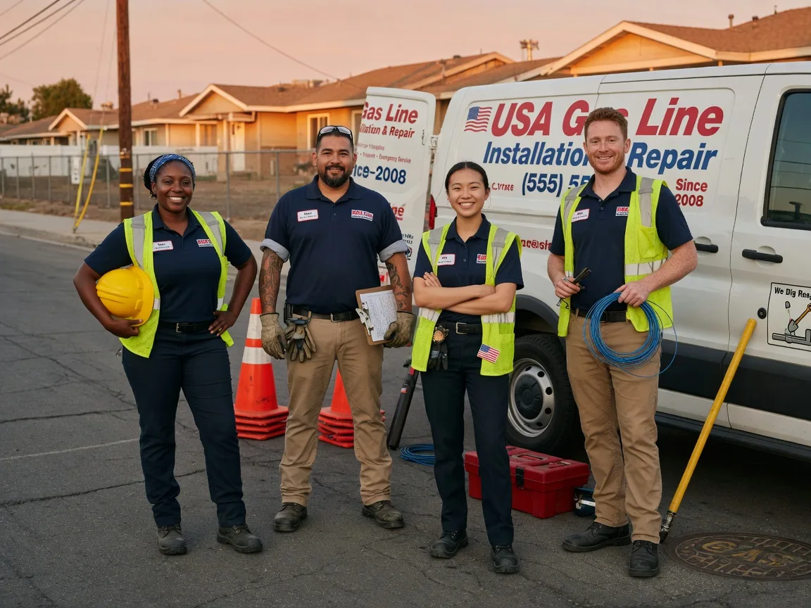 Gas Line Installation company in Gilmore, AR